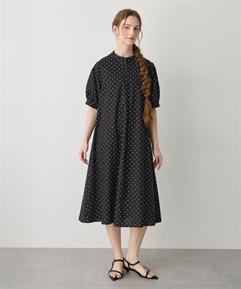 LE SOUK HOLIDAY ハーフスリーブスキッパーワンピース_subthumb_2