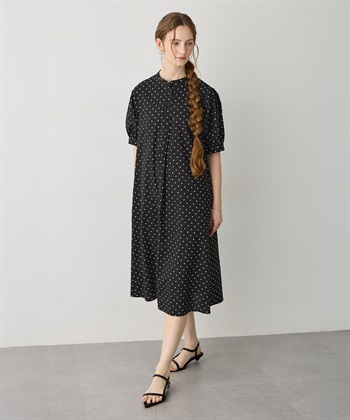 LE SOUK HOLIDAY ハーフスリーブスキッパーワンピース_subthumb_5