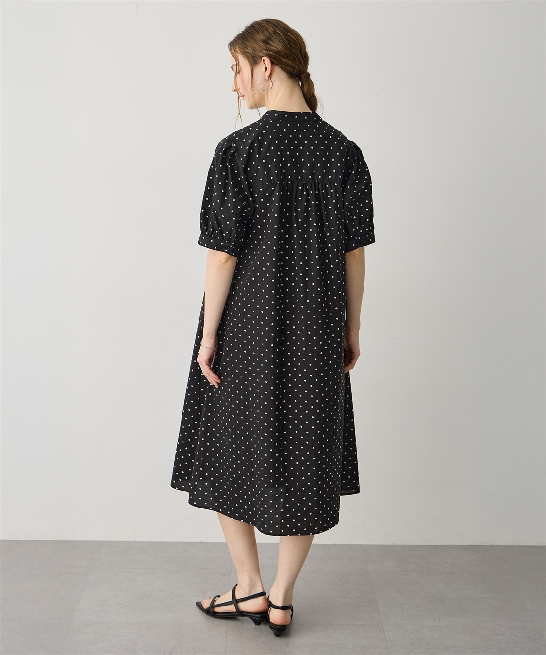 LE SOUK HOLIDAY ハーフスリーブスキッパーワンピース_sub_7