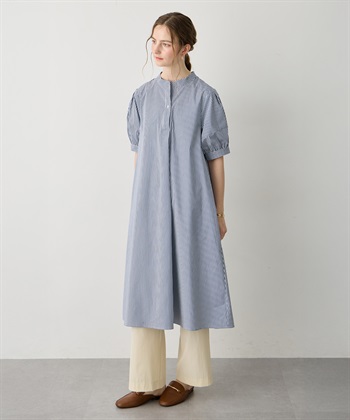 LE SOUK HOLIDAY ハーフスリーブスキッパーワンピース_subthumb_8