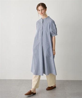 LE SOUK HOLIDAY ハーフスリーブスキッパーワンピース_subthumb_11