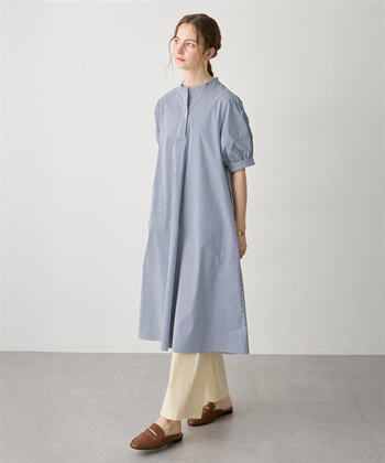 LE SOUK HOLIDAY ハーフスリーブスキッパーワンピース_subthumb_12