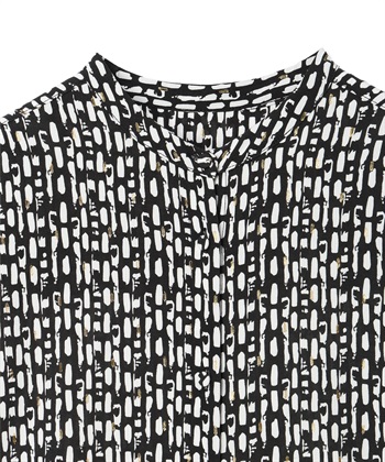 LE SOUK HOLIDAY バンドカラープリントワンピース_subthumb_11