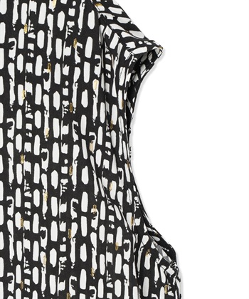 LE SOUK HOLIDAY バンドカラープリントワンピース_subthumb_12