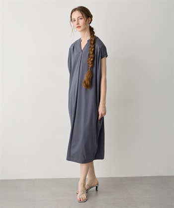 LE SOUK HOLIDAY スキッパーネックコクーンワンピース【接触冷感・吸水速乾】_subthumb_13