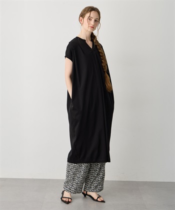 LE SOUK HOLIDAY スキッパーネックコクーンワンピース【接触冷感・吸水速乾】_subthumb_15