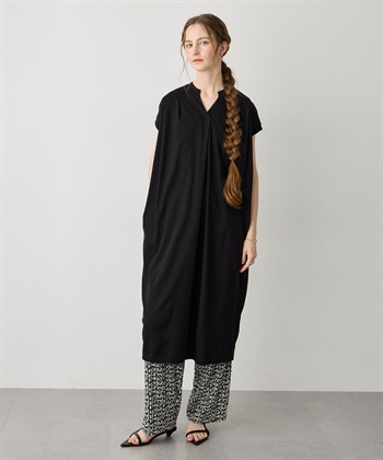 LE SOUK HOLIDAY スキッパーネックコクーンワンピース【接触冷感・吸水速乾】_subthumb_16