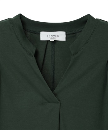 LE SOUK HOLIDAY スキッパーネックコクーンワンピース【接触冷感・吸水速乾】_subthumb_22