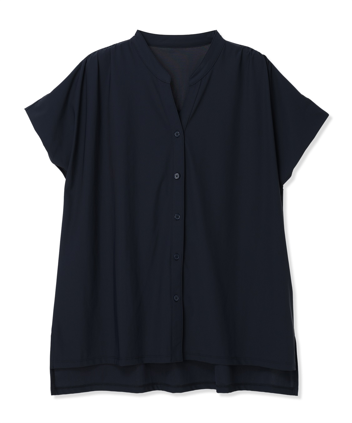 LE SOUK HOLIDAY トリコットスキッパーネックプルオーバー【接触冷感・UVカット】_sub_27