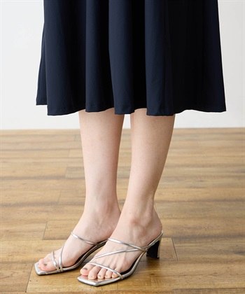 LE SOUK HOLIDAY トリコットクルーネックカットワンピース【接触冷感・UVカット】_subthumb_9