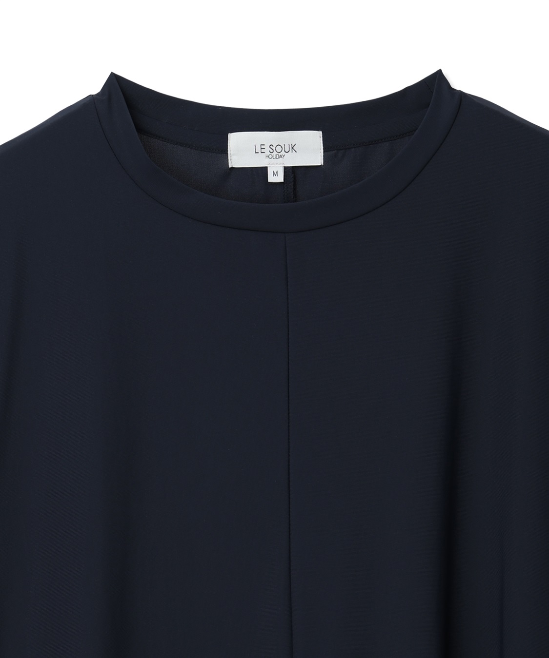 LE SOUK HOLIDAY トリコットクルーネックカットワンピース【接触冷感・UVカット】_sub_12