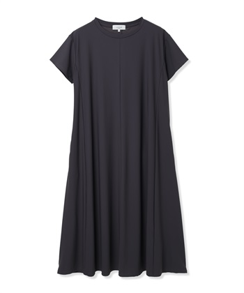 LE SOUK HOLIDAY トリコットクルーネックカットワンピース【接触冷感・UVカット】_subthumb_17