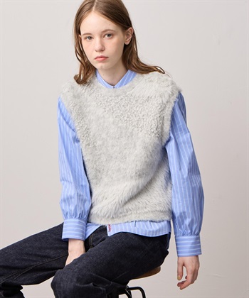 LE SOUK HOLIDAY レギュラーカラーストレッチベーシックシャツ_subthumb_7