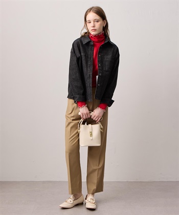 LE SOUK HOLIDAY ストレッチデニムレギュラーカラーシャツ_subthumb_8