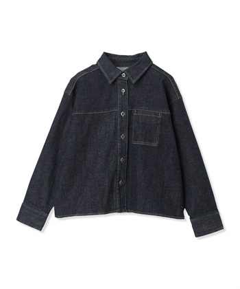 LE SOUK HOLIDAY ストレッチデニムレギュラーカラーシャツ_subthumb_17