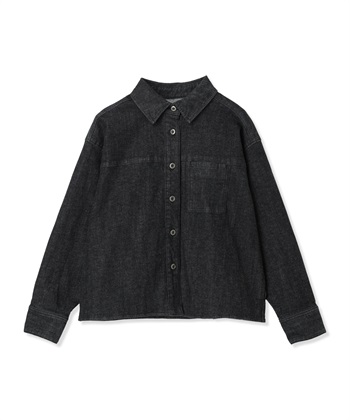 LE SOUK HOLIDAY ストレッチデニムレギュラーカラーシャツ_subthumb_24