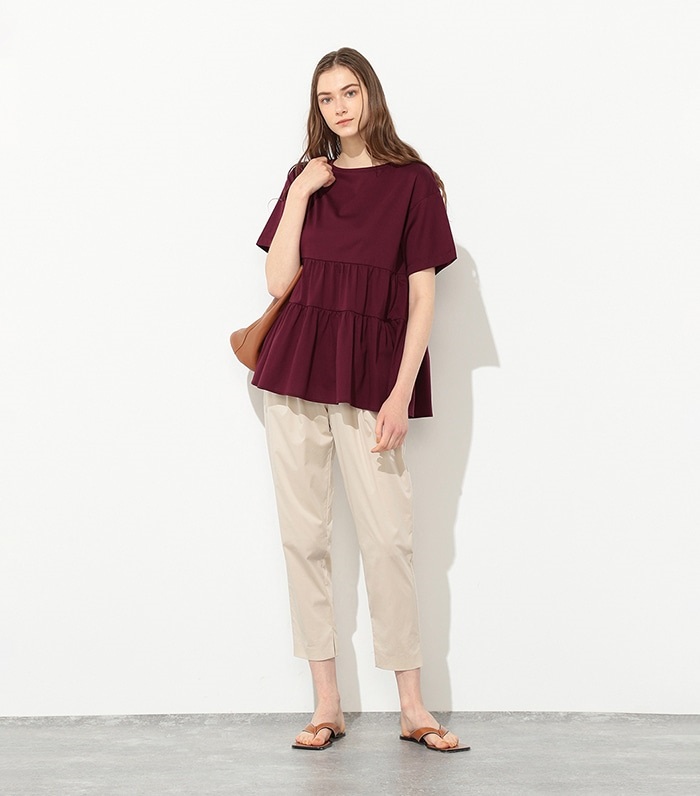 LE SOUK HOLIDAY タックテーパードパンツ_sub_15