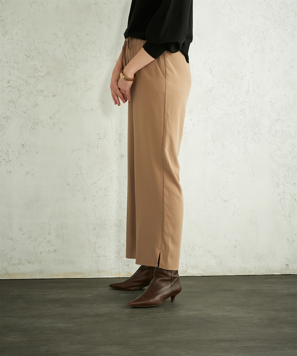 LE SOUK HOLIDAY ジョーゼットワイドパンツ_sub_2