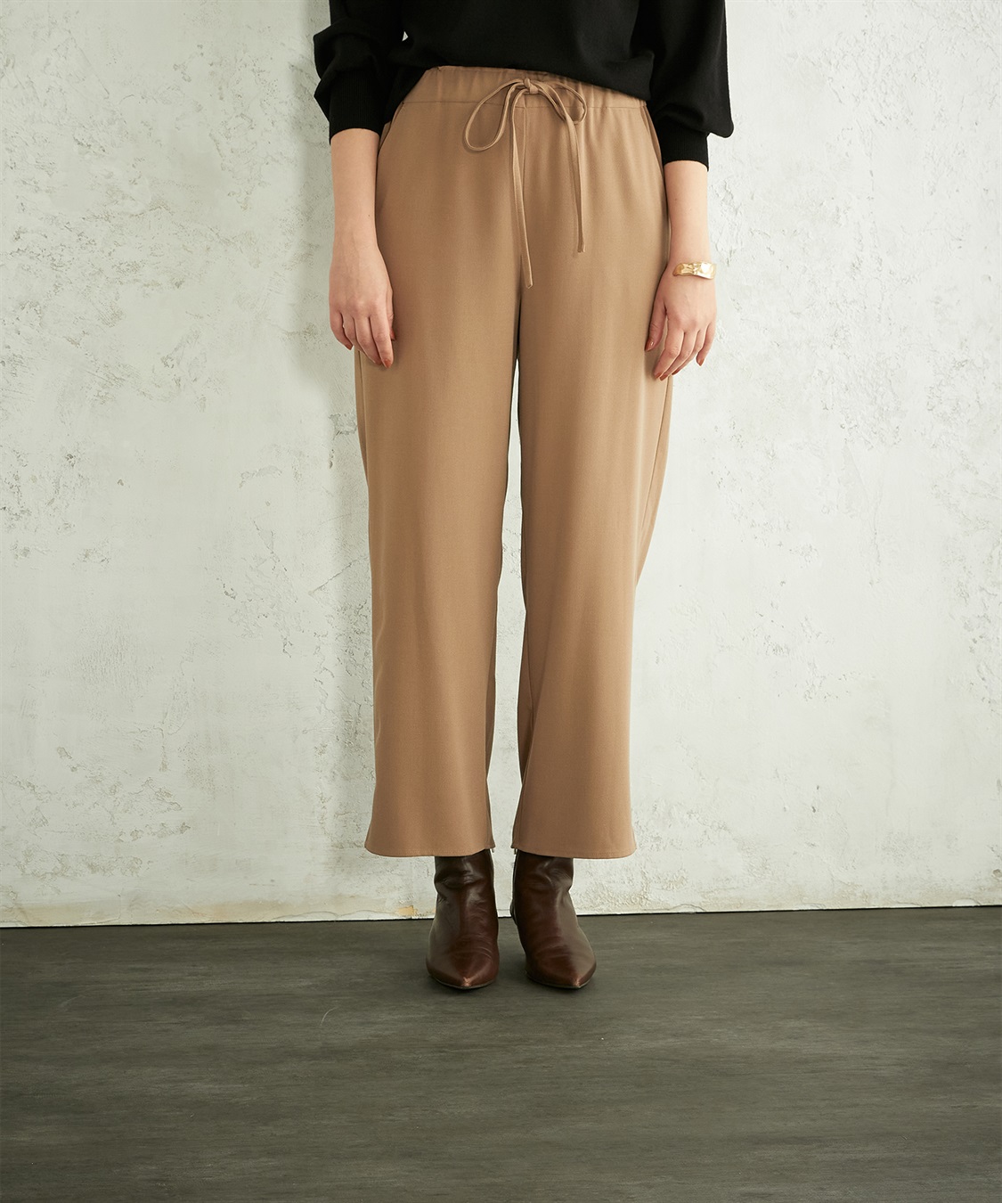 LE SOUK HOLIDAY ジョーゼットワイドパンツ_sub_3