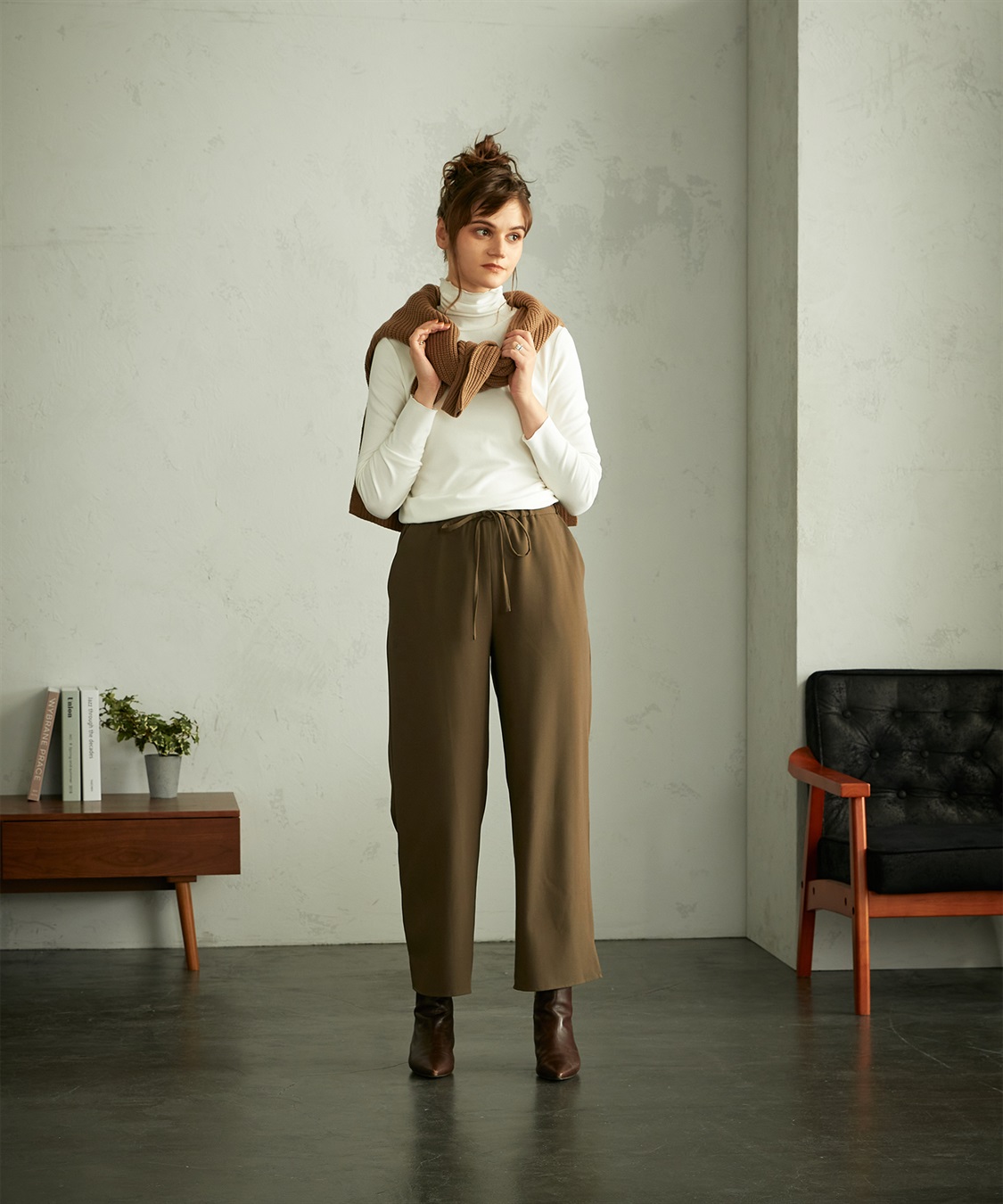 LE SOUK HOLIDAY ジョーゼットワイドパンツ_sub_4