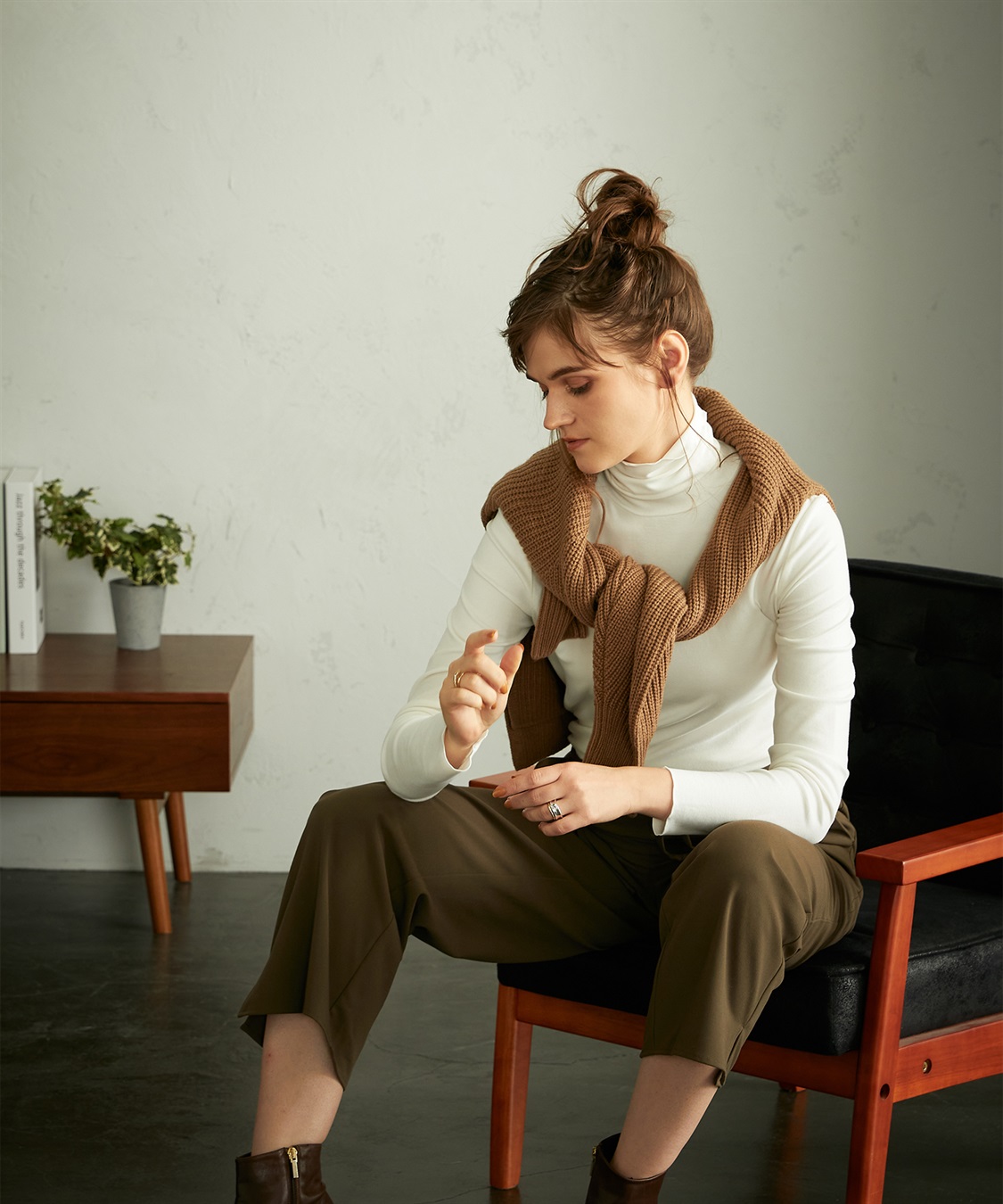 LE SOUK HOLIDAY ジョーゼットワイドパンツ_sub_5