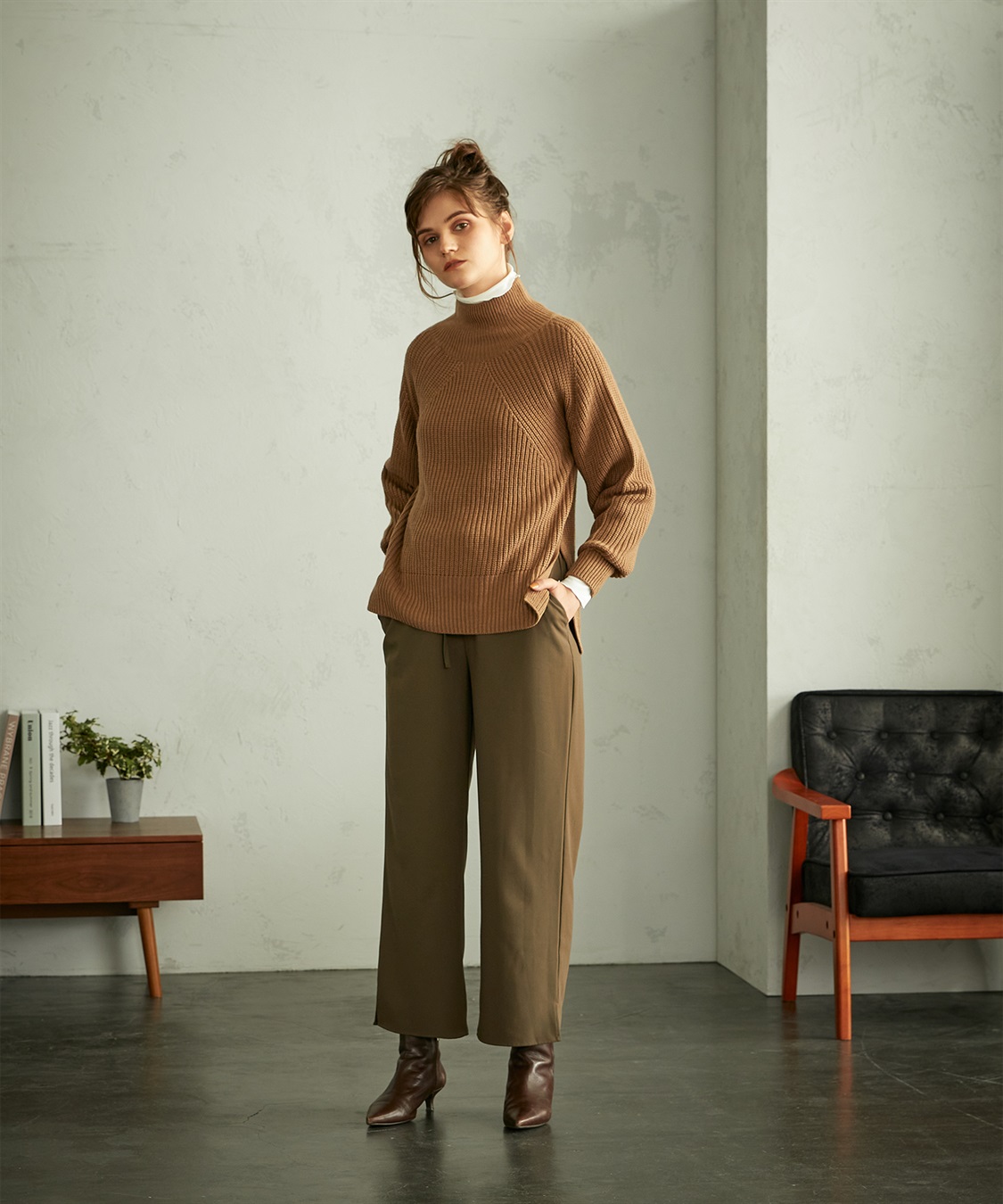 LE SOUK HOLIDAY ジョーゼットワイドパンツ_sub_8