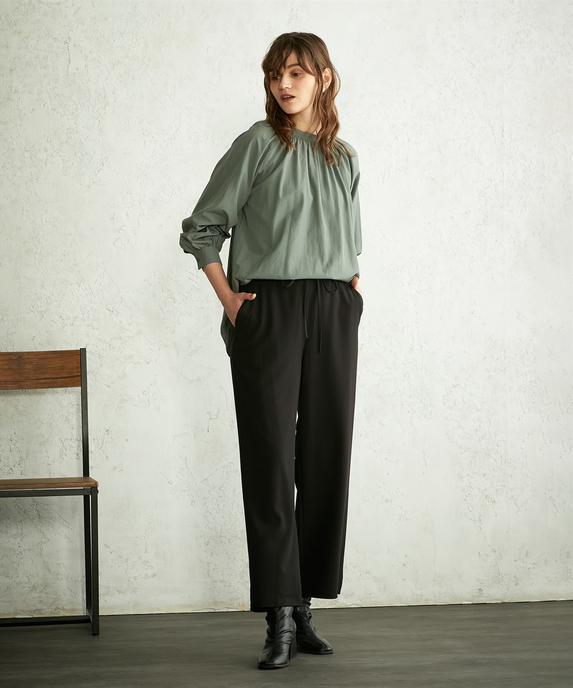 LE SOUK HOLIDAY ジョーゼットワイドパンツ_sub_13