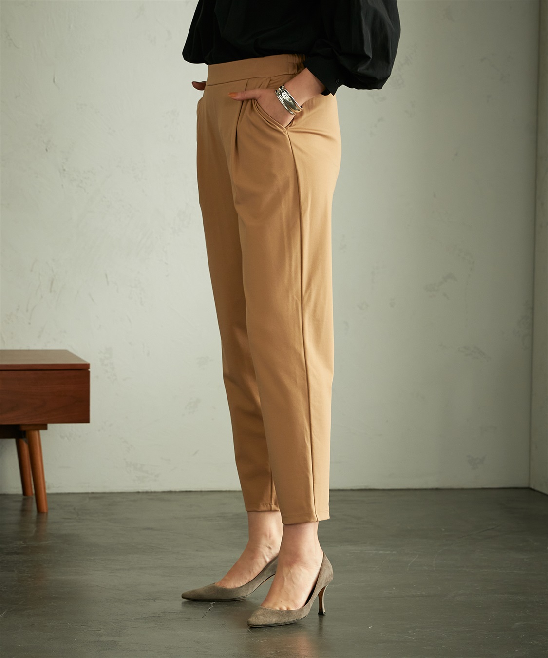 LE SOUK HOLIDAY ツイルワイドパンツ_sub_6