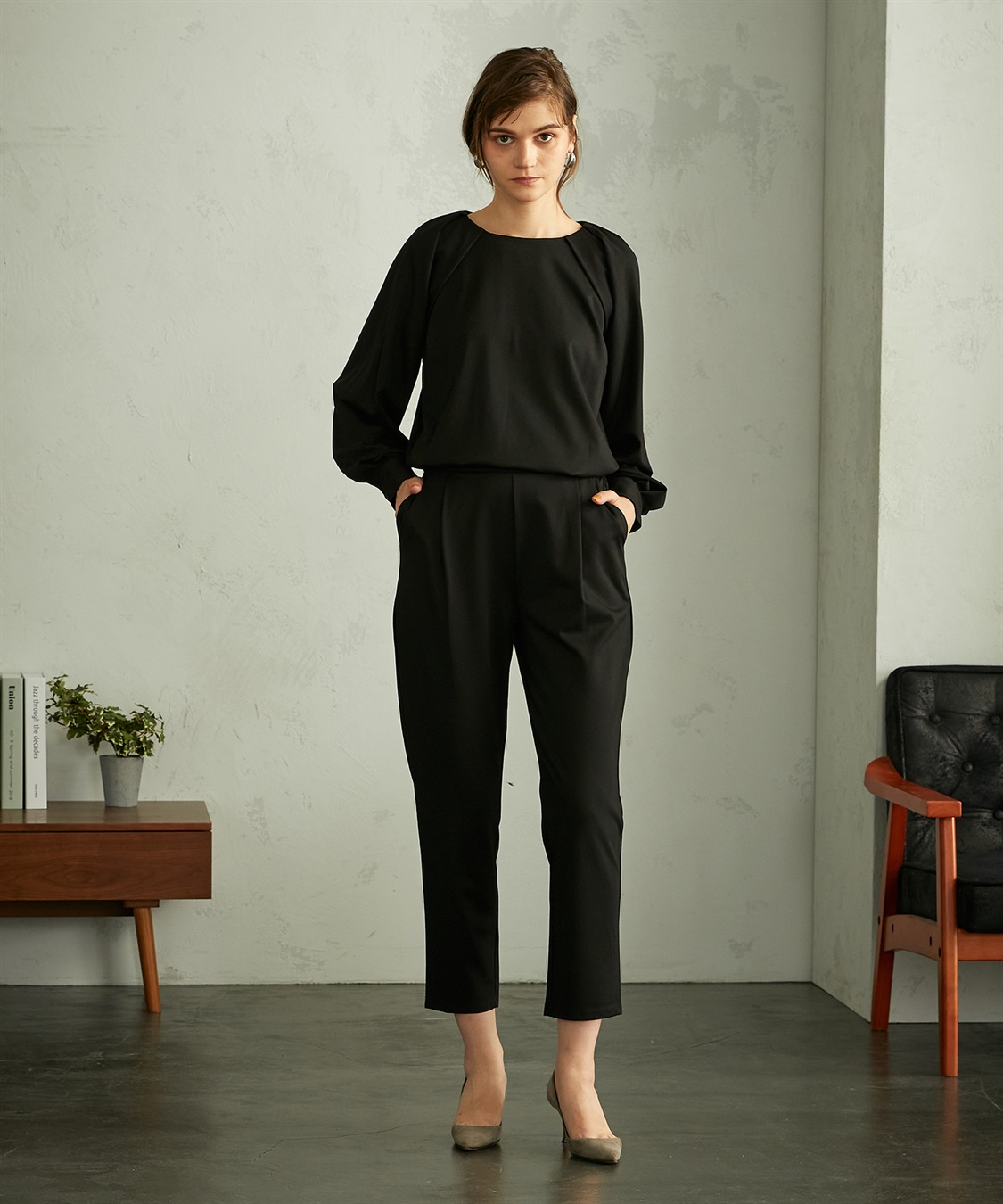 LE SOUK HOLIDAY ツイルワイドパンツ_sub_10