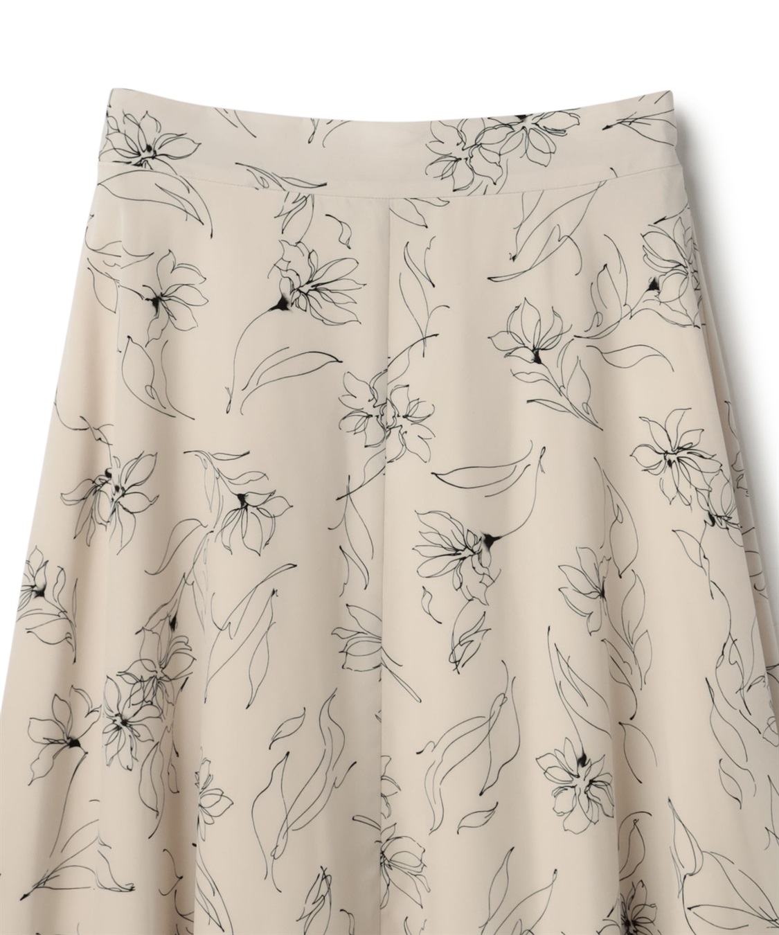 LE SOUK HOLIDAY 線書き花柄プリントスカート_sub_19