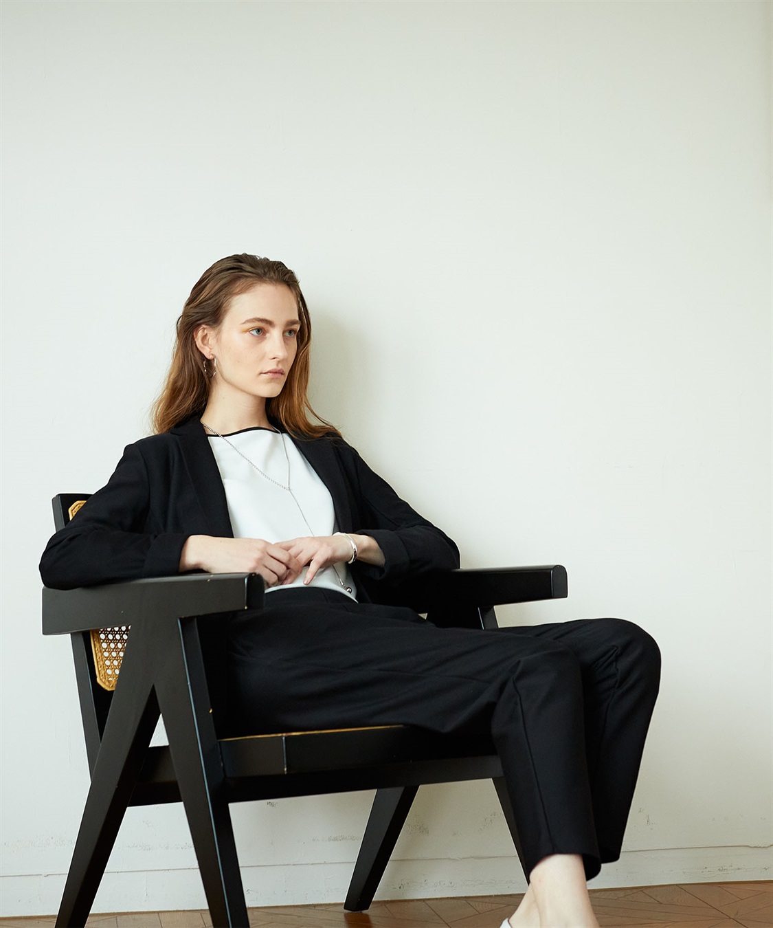 LE SOUK HOLIDAY TRツイルテーパードパンツ_sub_2