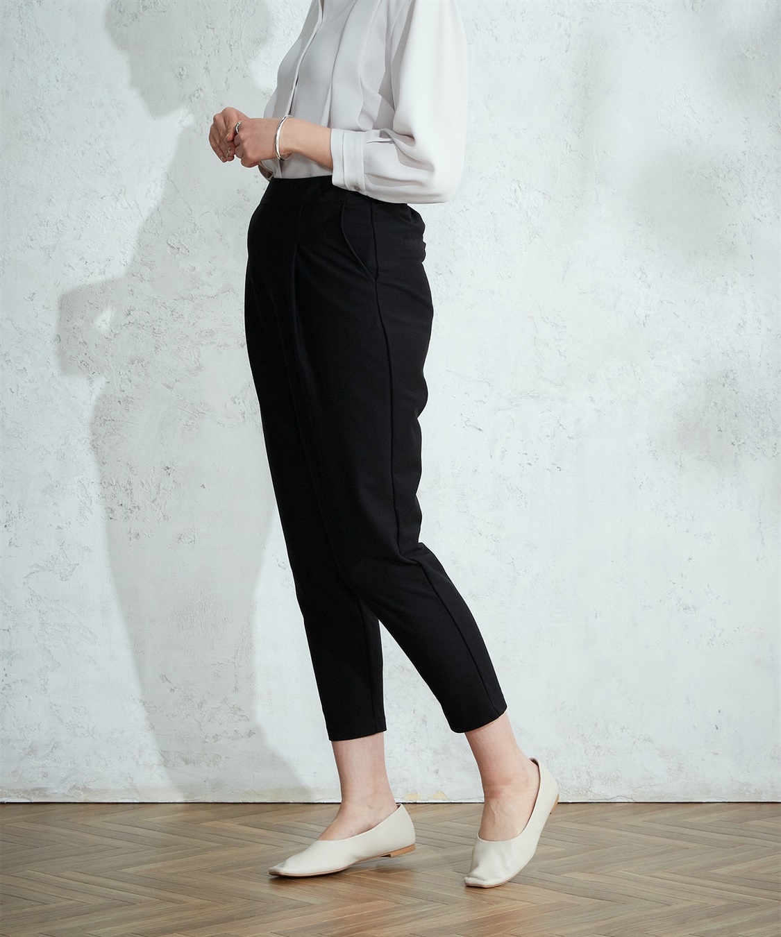 LE SOUK HOLIDAY TRツイルテーパードパンツ_sub_4