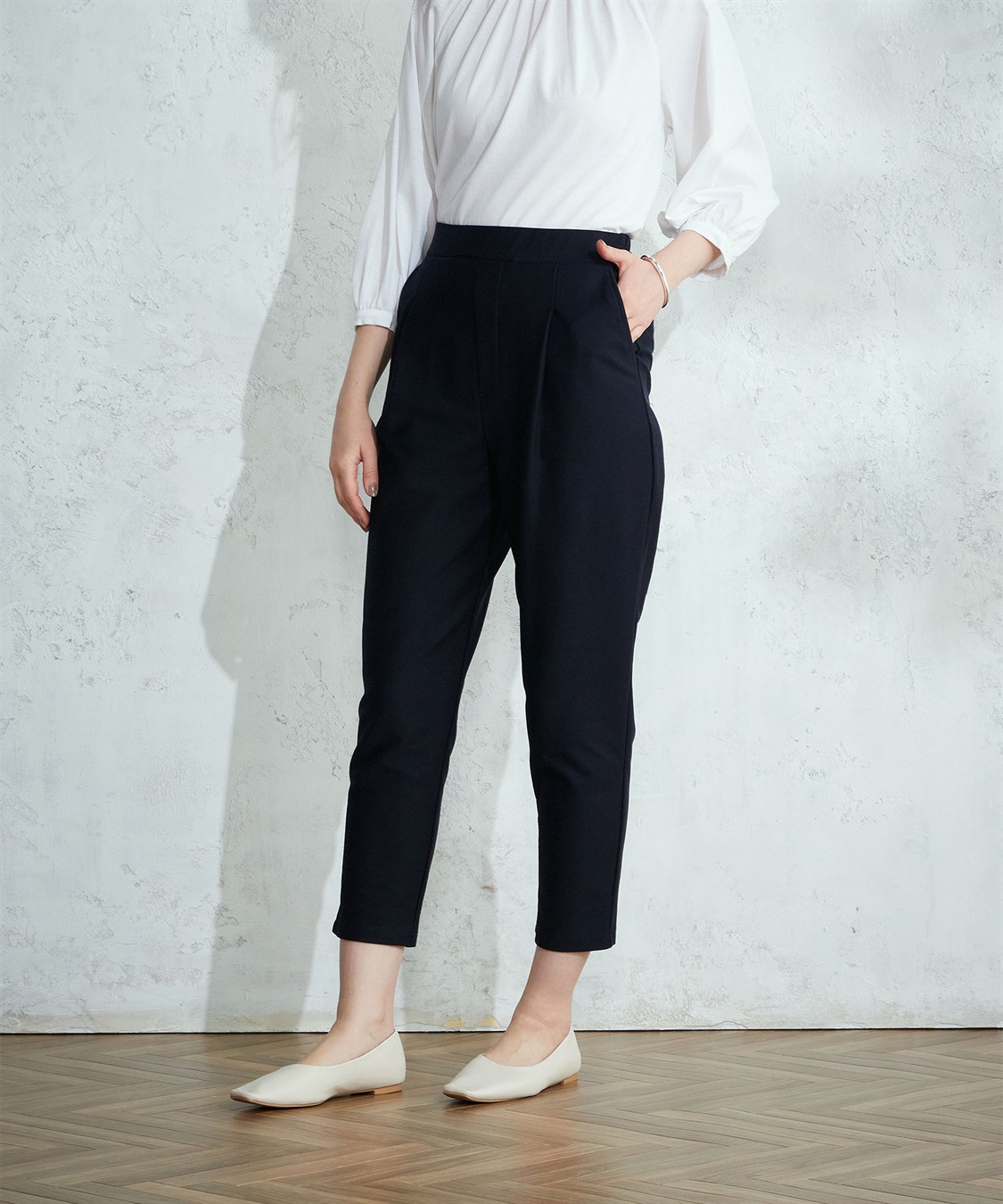 LE SOUK HOLIDAY TRツイルテーパードパンツ_sub_9