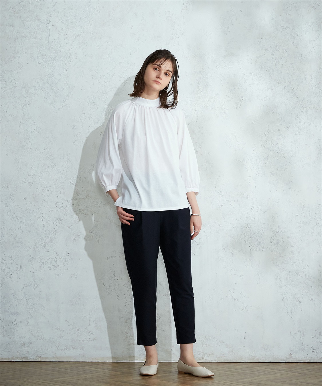 LE SOUK HOLIDAY TRツイルテーパードパンツ_sub_13