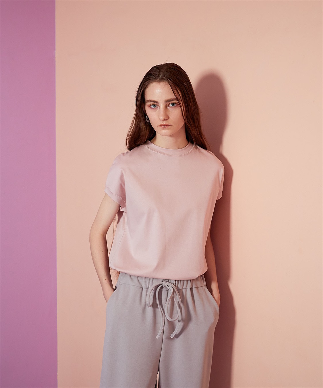 ジョーゼットワイドパンツ LE SOUK HOLIDAY｜クロスプラス公式通販サイト