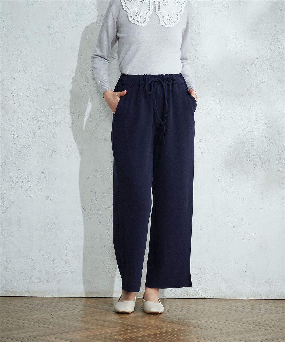 LE SOUK HOLIDAY ジョーゼットワイドパンツ_sub_7