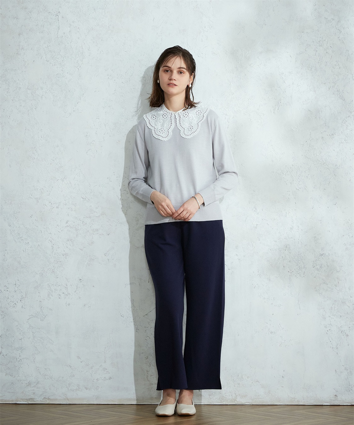 LE SOUK HOLIDAY ジョーゼットワイドパンツ_sub_9