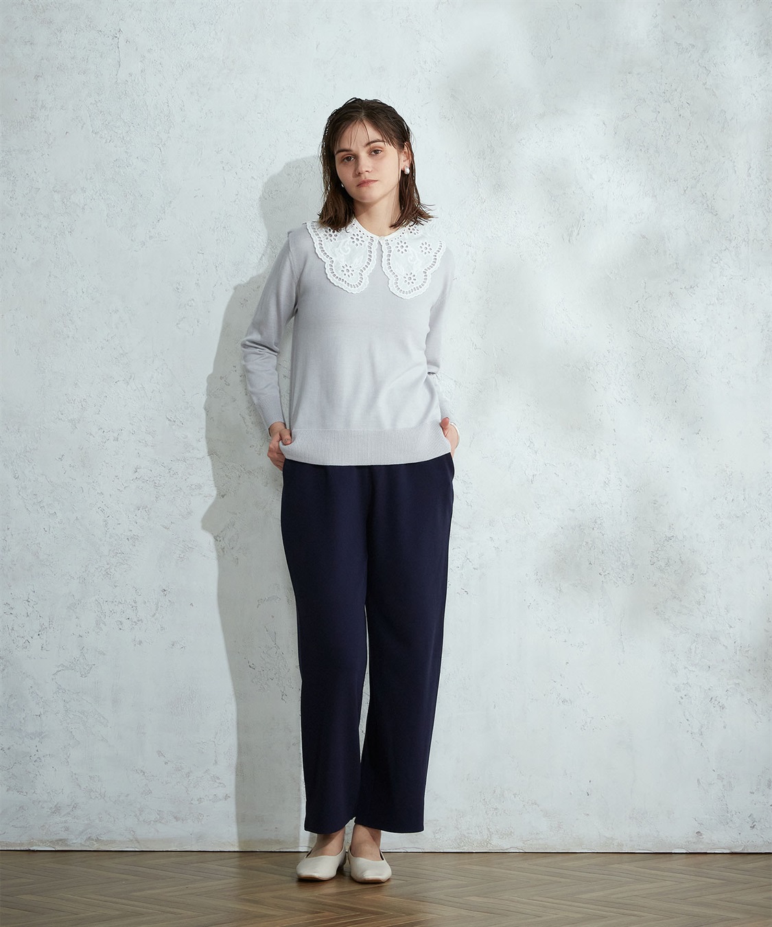 LE SOUK HOLIDAY ジョーゼットワイドパンツ_sub_10