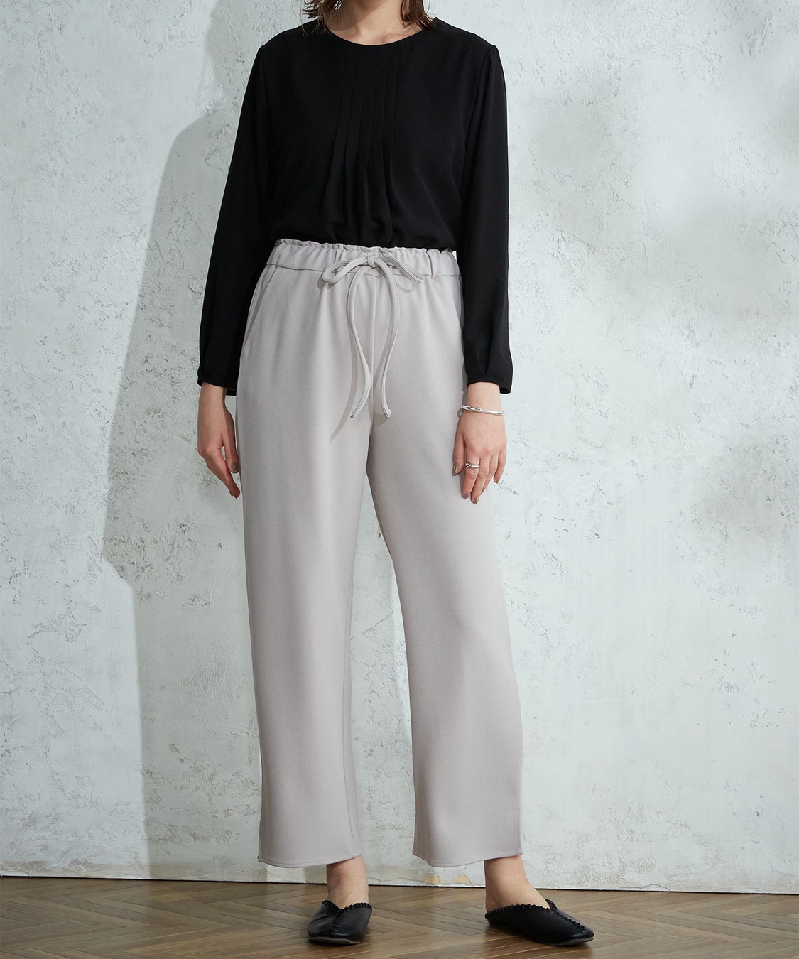 LE SOUK HOLIDAY ジョーゼットワイドパンツ_sub_12