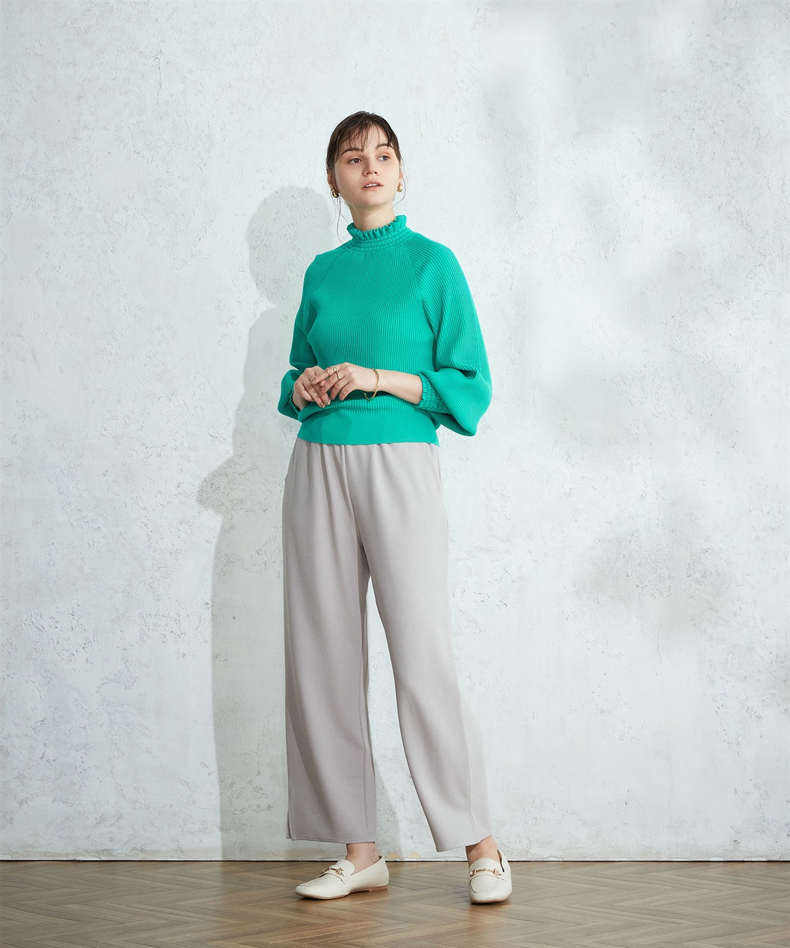 LE SOUK HOLIDAY ジョーゼットワイドパンツ_sub_14