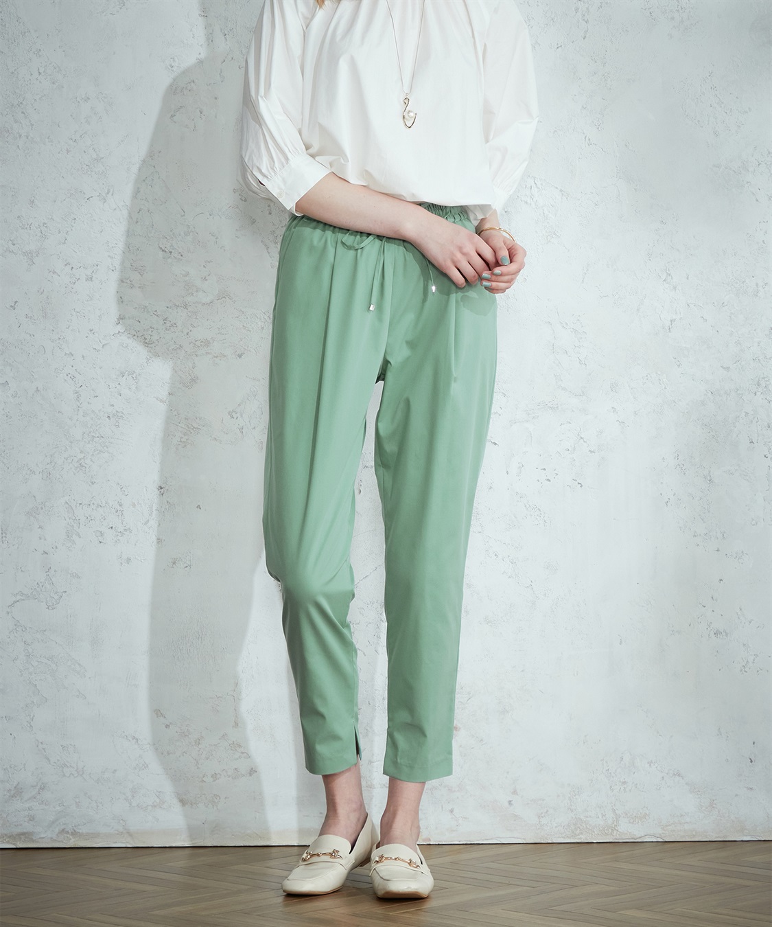 LE SOUK HOLIDAY タックテーパードパンツ_sub_8