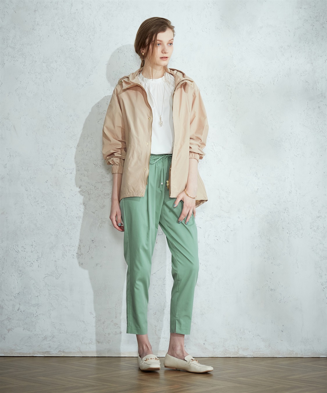 LE SOUK HOLIDAY タックテーパードパンツ_sub_9