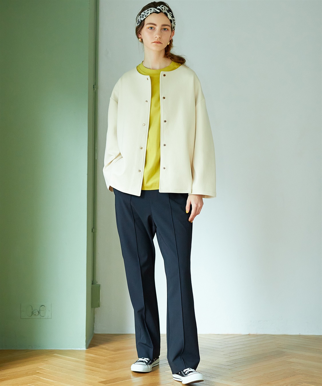 LE SOUK HOLIDAY センタープレスパンツ_sub_2