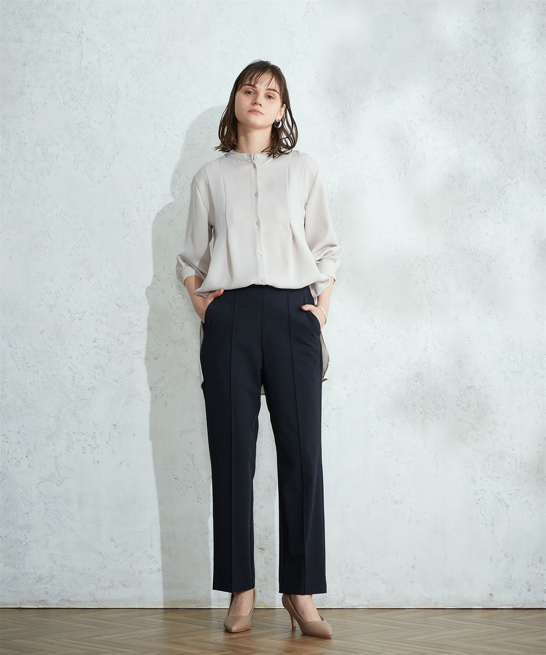 LE SOUK HOLIDAY センタープレスパンツ_sub_3