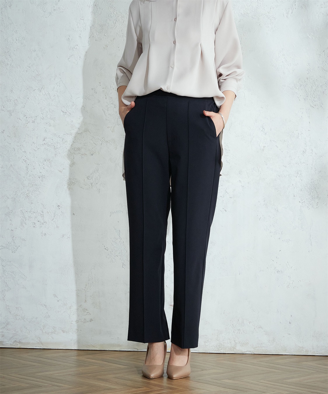 LE SOUK HOLIDAY センタープレスパンツ_sub_4