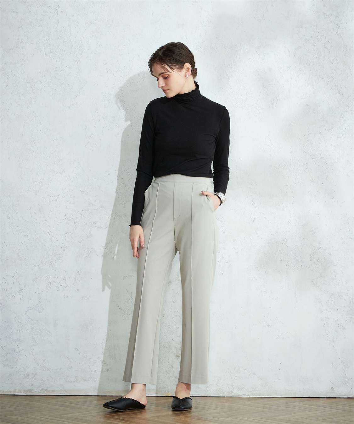 LE SOUK HOLIDAY センタープレスパンツ_sub_9