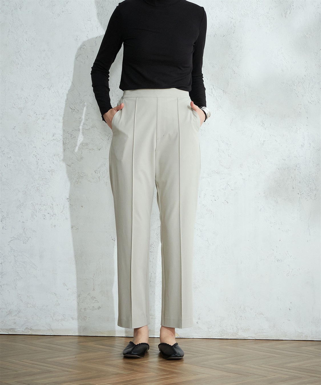 LE SOUK HOLIDAY センタープレスパンツ_sub_10