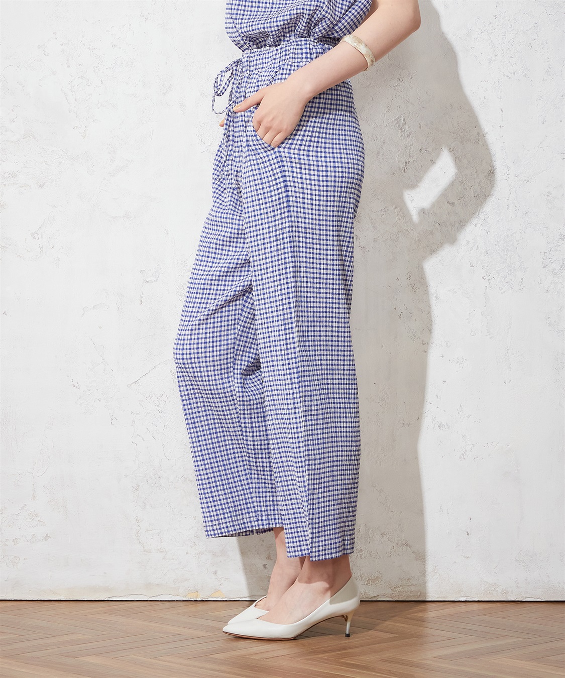 LE SOUK HOLIDAY ギンガムチェックパンツ_sub_6