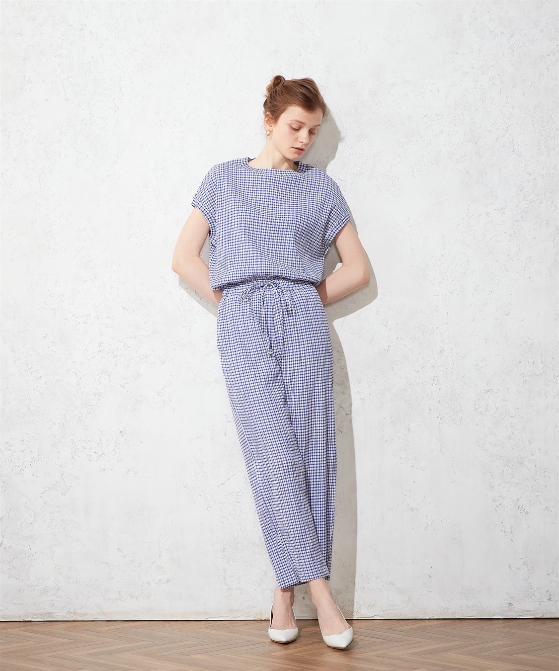 LE SOUK HOLIDAY ギンガムチェックパンツ_sub_13