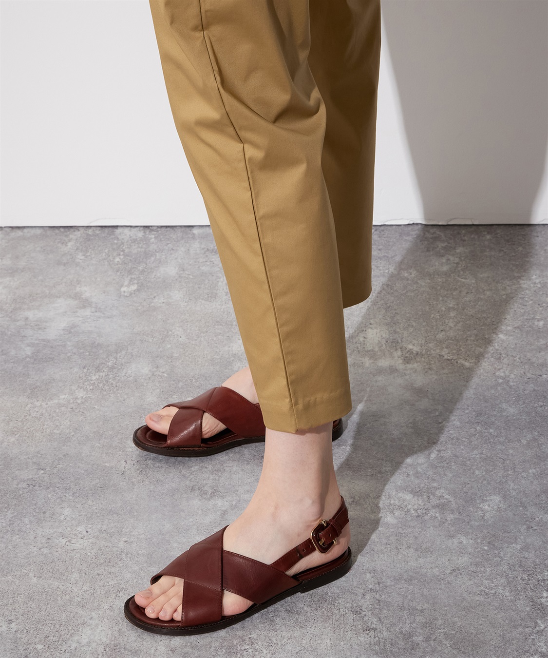 LE SOUK HOLIDAY タックテーパードパンツ_sub_4